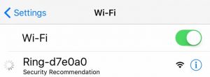 Ring Wifi